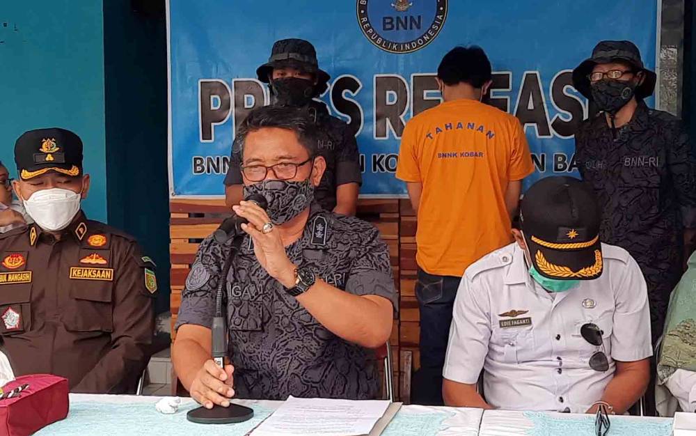 BNNK Kobar Terus Berupaya Membersihkan Kobar dari Narkoba