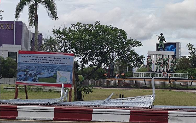 Pemugaran Bundaran Demi Kalteng Semakin Berkah