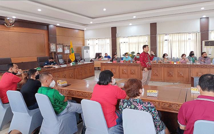 Diskominfosantik Barito Timur Sosialisasi Pembinaan Keamanan Informasi