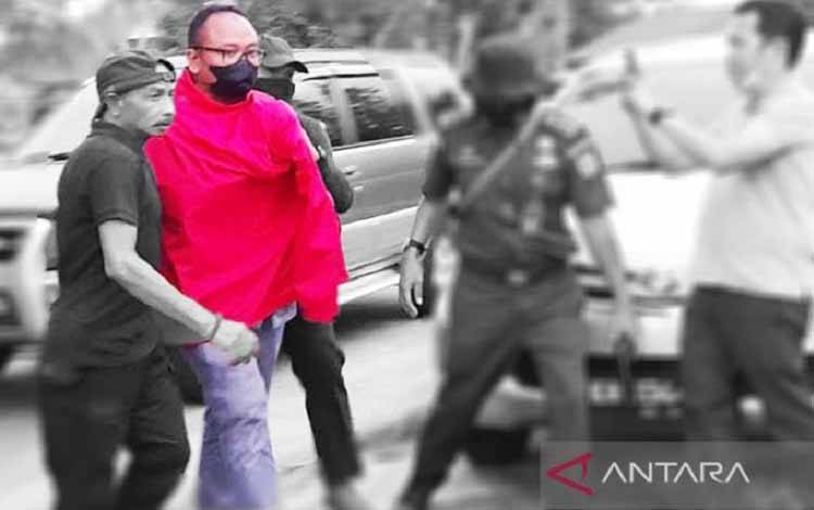 Tersangka Korupsi Bandara Tringing Dijebloskan ke Rutan Palangka Raya