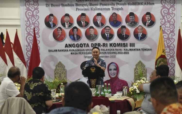 Gubernur Kalteng Harap Peran Aktif DPR RI