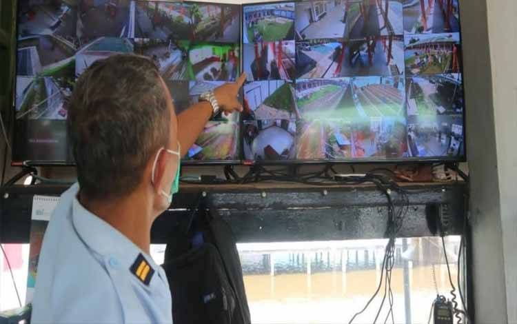 Pastikan Keamanan dan Ketertiban di Rutan Kapuas, Karupam Pantau Lewat CCTV