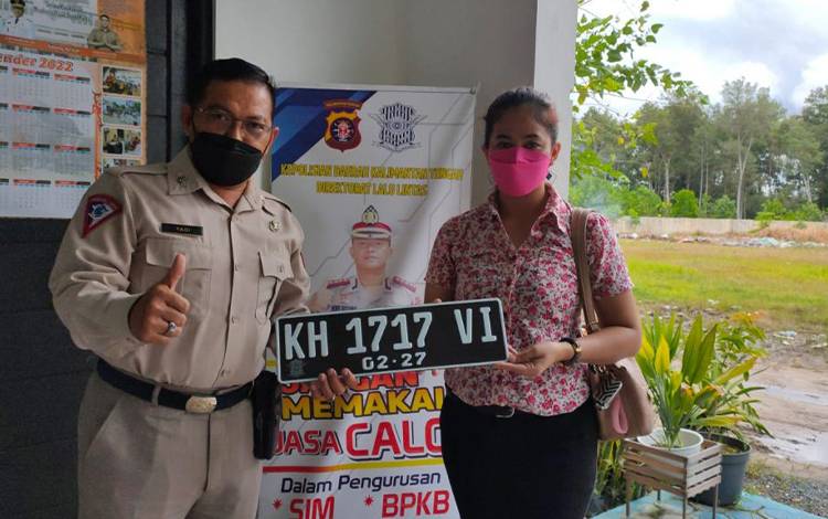 Penerbitan TNKB Hanya Satu Hari Jadi