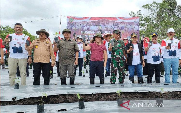 Kalteng Laksanakan Gerakan Tanam Babe Berkah Kendalikan Inflasi