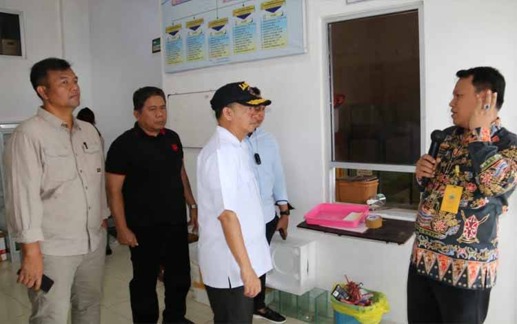 Bupati Seruyan Kunjungi Stasiun Karantina Ikan Palangka Raya