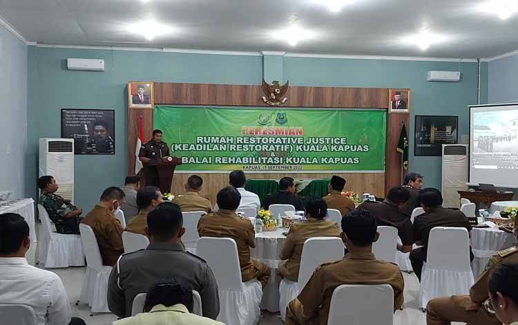 Kajari Kapuas: Rumah Restorative Justice Fasilitasi Penyelesaian Perkara Lewat Keadilan Restoratif