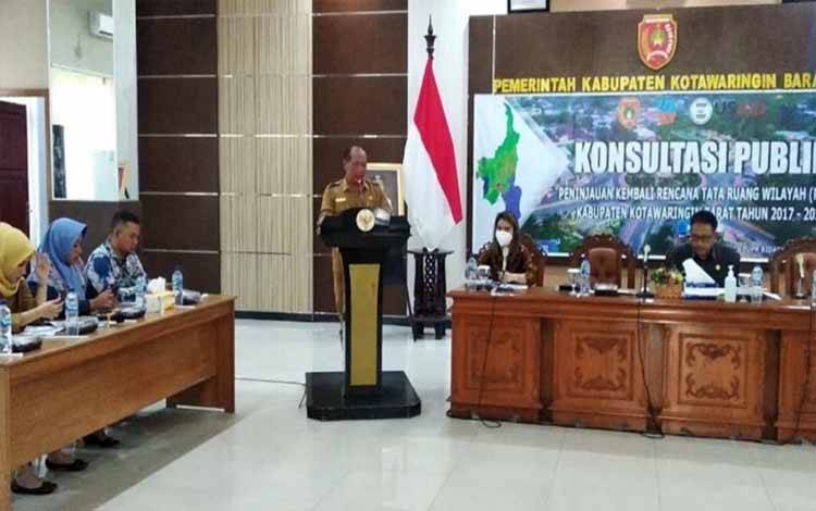 Revisi RTRW, Pemkab Kobar Menyesuaikan Tata Ruang Fungsi Lokal dan Nasional