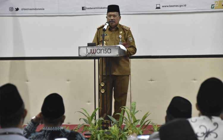 Sekda Kalteng Sambut Baik Buka Rakorda Baznas