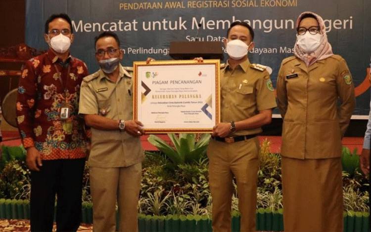 Pemko Palangka Raya Tetapkan Satu Kelurahan Cinta Statistik