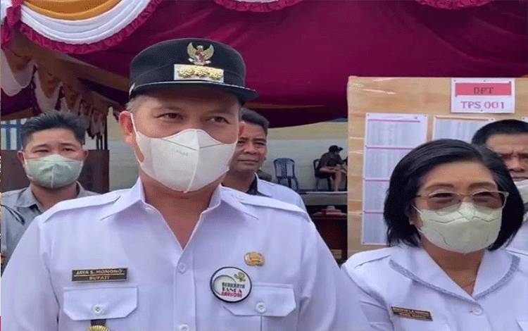 Bupati Gunung Mas Ajak Warga Sukseskan Ragsosek Wujudkan Satu Data