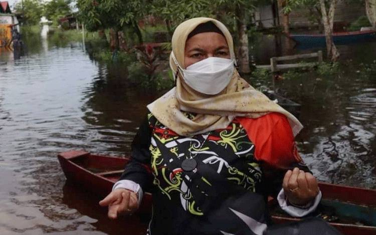 Banjir di Palangka Raya Mulai Surut, Tetap Waspada Banjir Susulan