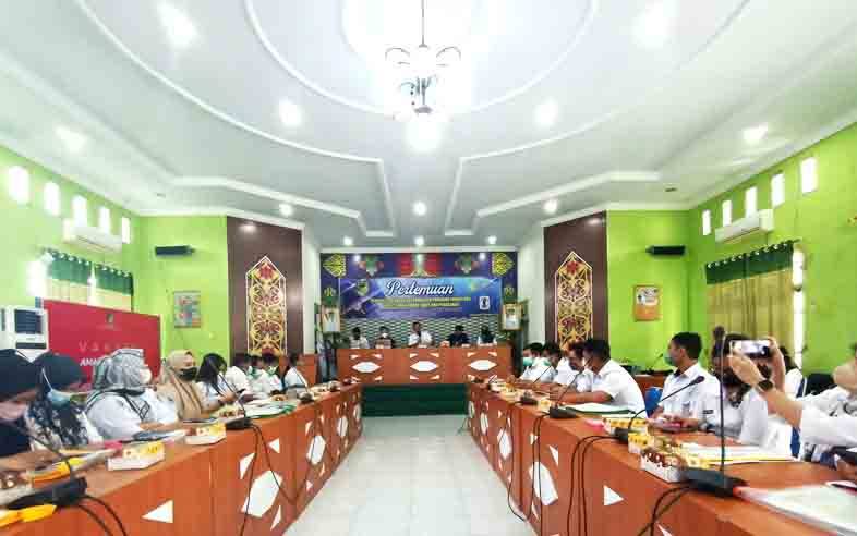 Dinkes Barito Utara Gelar Pertemuan Peningkatan Kapasitas Pengelola Program Surveilans