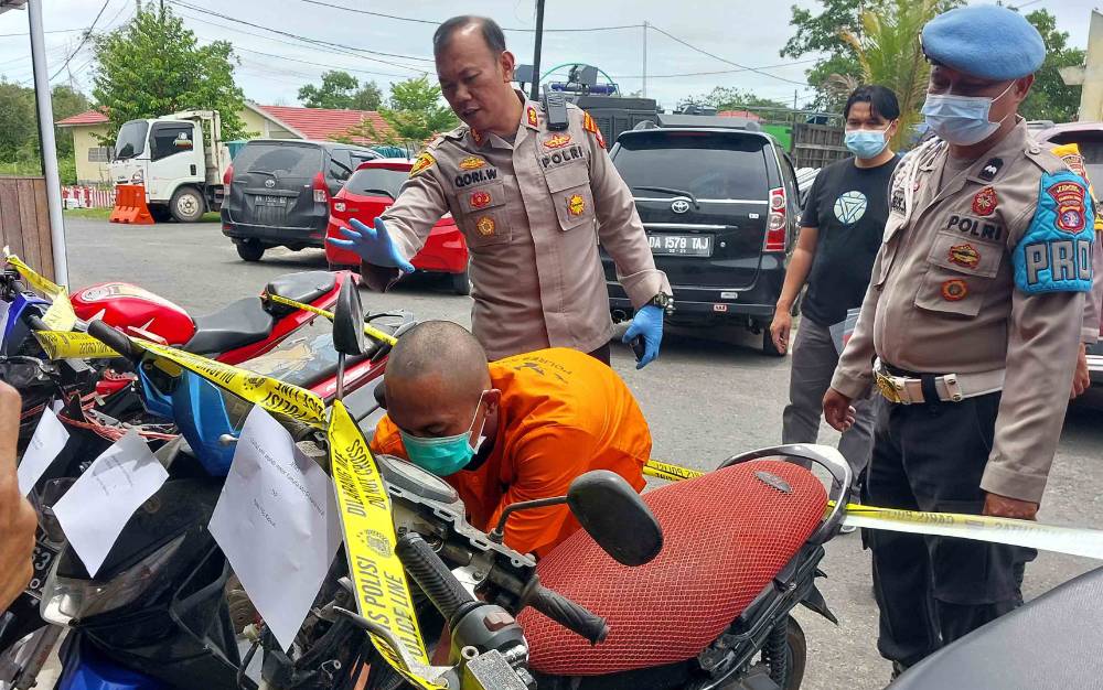 Cegah Aksi Curanmor, Kapolres Kapuas Berikan Imbauan Ini Kepada Masyarakat