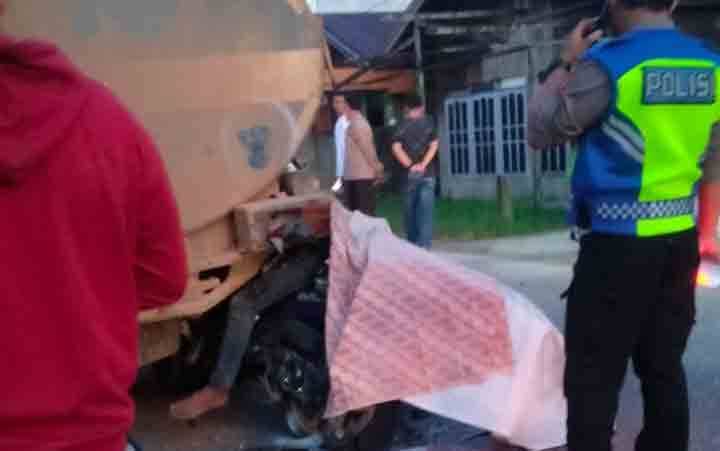 Ini Identitas Lengkap Pengendara Motor Tewas Tabrak Truk Parkir di Jalan Sukabumi Sampit