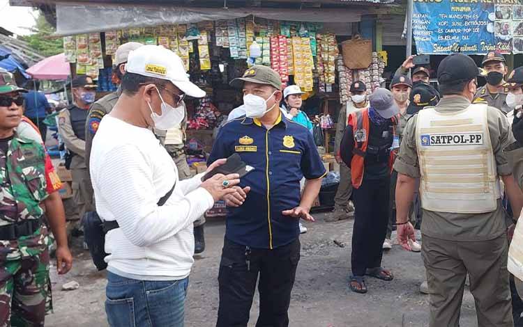 Camat Pahandut: Pedagang Bukan Digusur Hanya Ditata