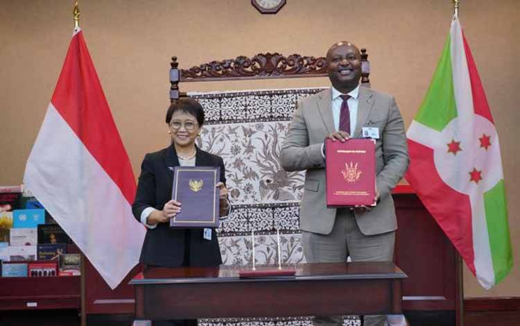 Indonesia-Burundi Sepakati Perjanjian Bebas Visa Diplomatik dan Dinas