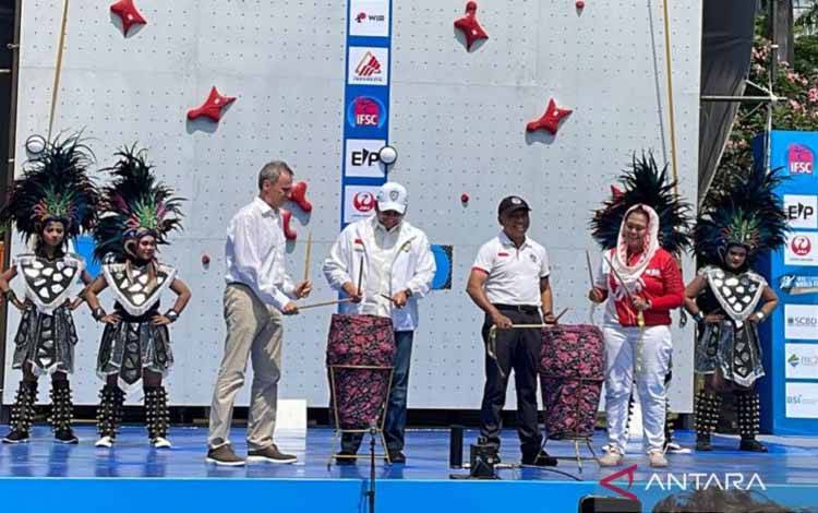 Menpora Resmi Buka Piala Dunia Panjat Tebing di Jakarta