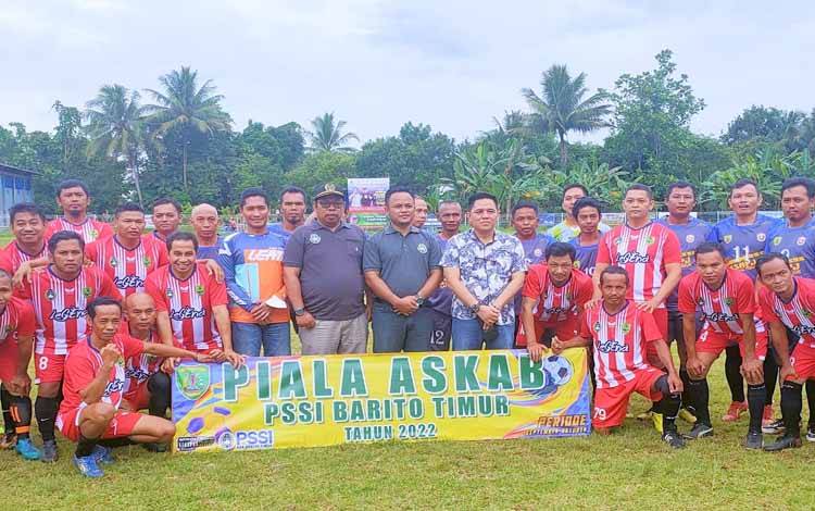 Nursulistio Buka Turnamen Sepak Bola Piala Askab PSSI Barito Timur