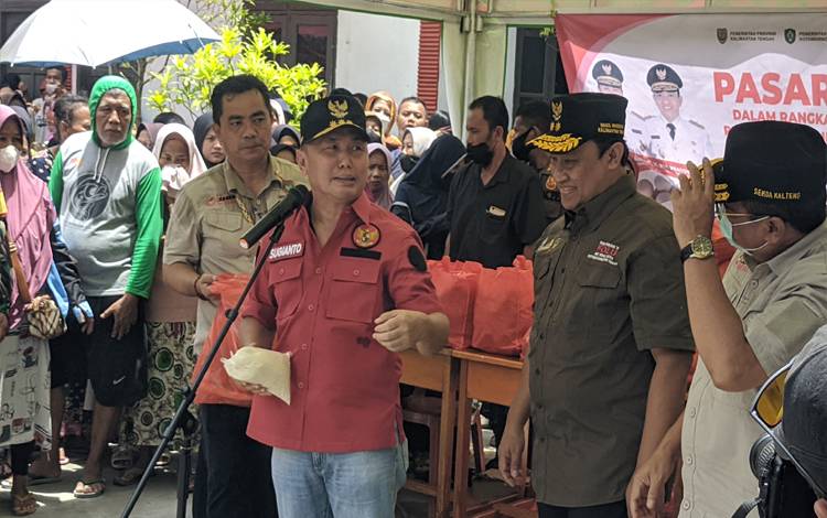 Gubernur Minta Bupati Kotim Gelar Pasar Murah Setiap Hari Hingga Akhir September 2022