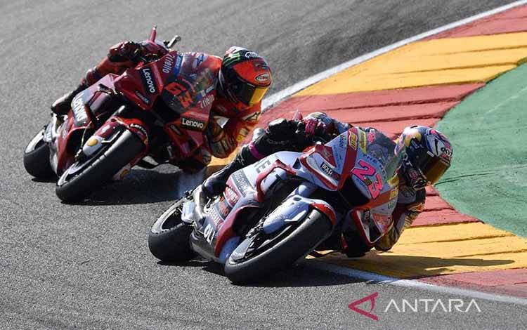 Bagnaia Akui Terlalu Ambisius Kejar Quartararo
