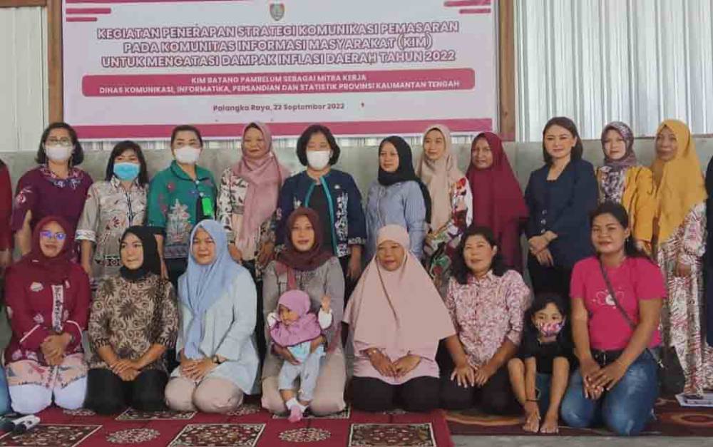 Diskominfosantik Kalteng Mantapkan Strategi Komunikasi Pemasaran Atasi Dampak Inflasi