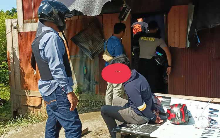 Polisi Amankan Seorang Pria Beserta Peralatan Sabu di Kawasan Puntun