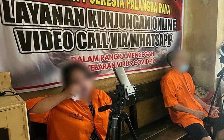 Ini Cara Gunakan Layanan Besuk Tahanan Online di Polresta Palangka Raya