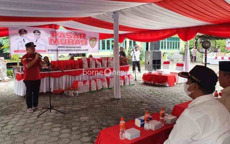 Gubernur Kalteng Gratiskan Ratusan Gas Elpiji 3 Kg untuk Warga Kurang Mampu di Kobar