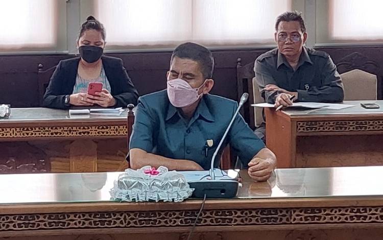 Anggota DPRD Kalteng, Jubair Arifin. (FOTO: DONNY D)?