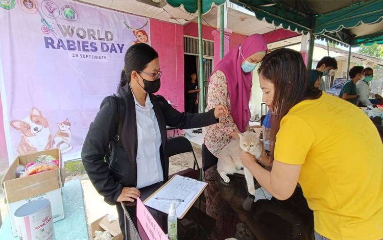 Masyarakat Kotim Diminta Berikan Vaksin Hewan Peliharaan untuk Cegah Rabies Menular ke Manusia