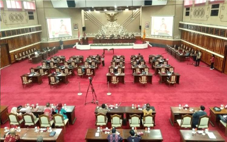 DPRD Kalteng Gelar Tiga Rapat Paripurna Sekaligus, Ini Agenda yang Dibahas