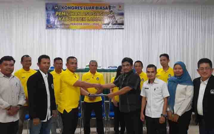 Kongres Luar Biasa, Nozul Nahkodai Askab PSSI Lamandau Hingga 2026