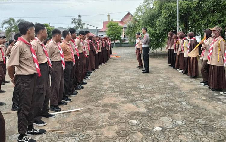 Ini Cara Satlantas Polres Seruyan?Sosialisasikan Tertib Berlalu Lintas