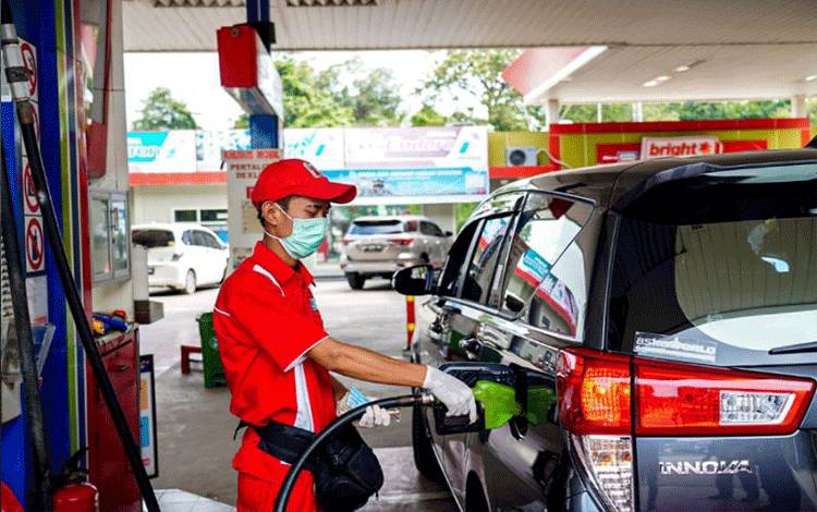 Ilustrasi: SPBU Pertamina. (ANTARA/Pertamina)