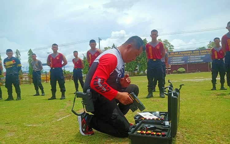 Anggota PPRC Ditsamapta Polda Kalteng Akan Dibekali Elektrik Gun