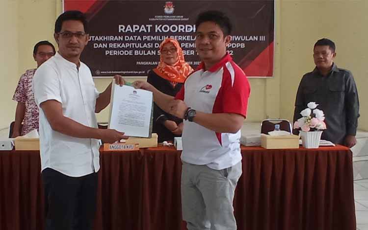 Akhir September 2022, Data PDPB Kabupaten Kobar Berjumlah 184.983