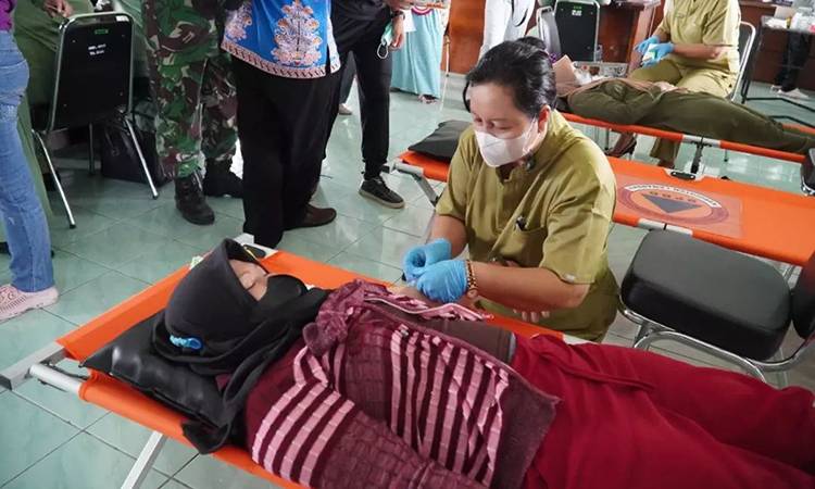 TNI Bantu Program Penurunan Stunting di Lamandau
