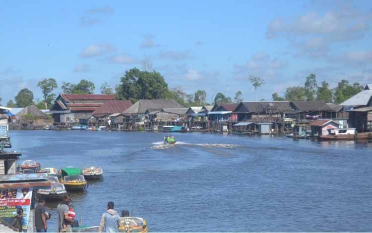 Suasana di Sungai Jelai. (FOTO: NORHASANAH)