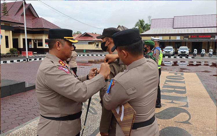 Polres Seruyan Laksanakan Apel Gelar Pasukan Operasi Zebra 2022