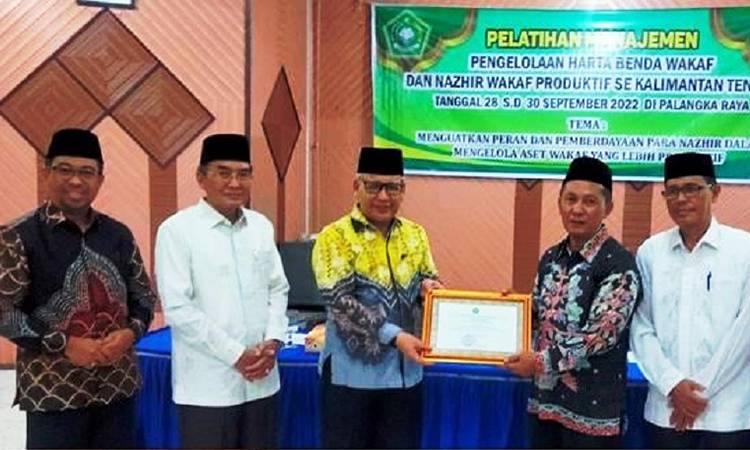 Pemkab Lamandau Peroleh 2 Penghargaan Dibidang Wakaf