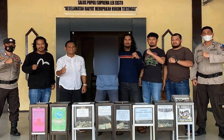 Beraksi di 9 Tempat, Pencuri Spesialis Kotak Amal Ditangkap di Kuala Pembuang