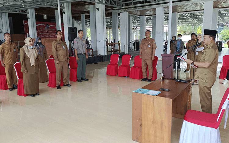 Lantik Pejabat Struktural, Bupati Seruyan?Sampaikan?Ini