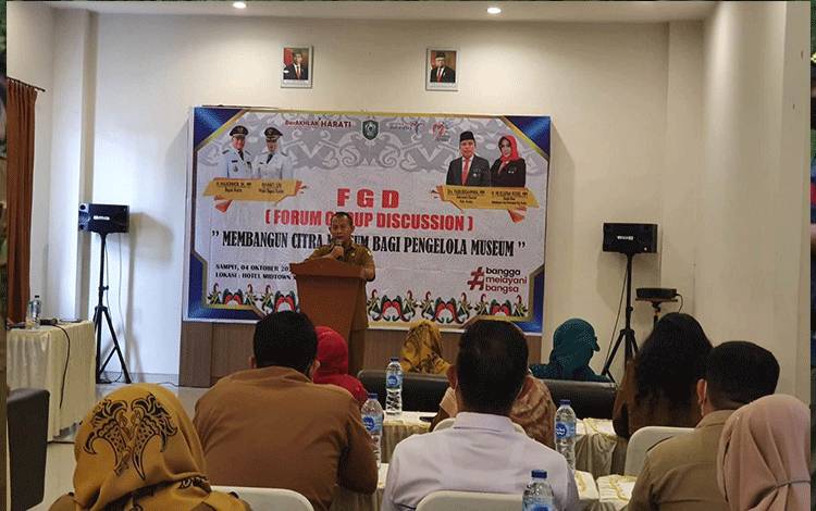 Disbudpar Kotim Gelar FGD Ingin Majukan Museum Kayu Sampit