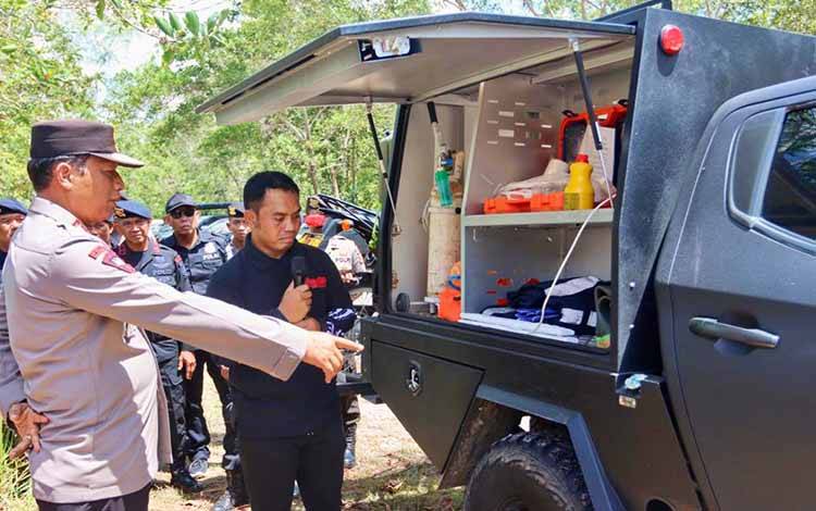 Kapolda Kalteng Buka Pelatihan Operator Rantis Multifungsi Tanggulangi Bencana