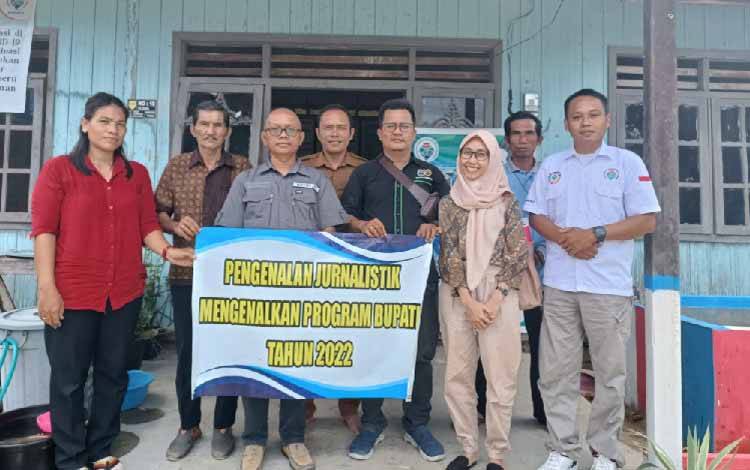 PWI Gunung Mas Kawal Pencapaian Program Bupati dan Wakil Bupati