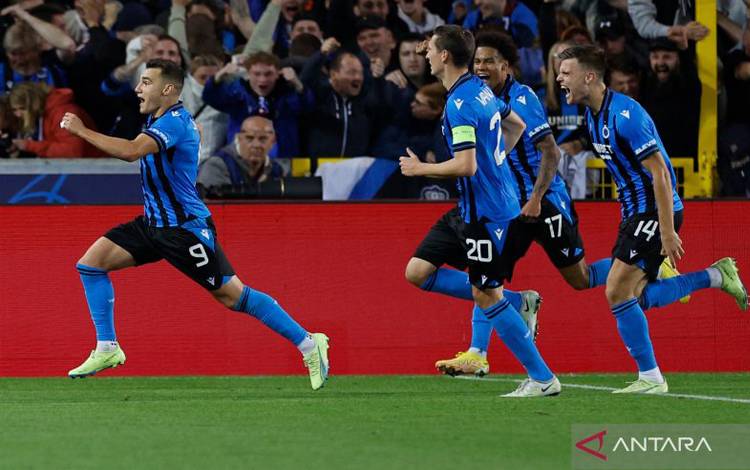Griezmann Gagal Penalti, Atletico Madrid Takluk 0-2 dari Club Brugge