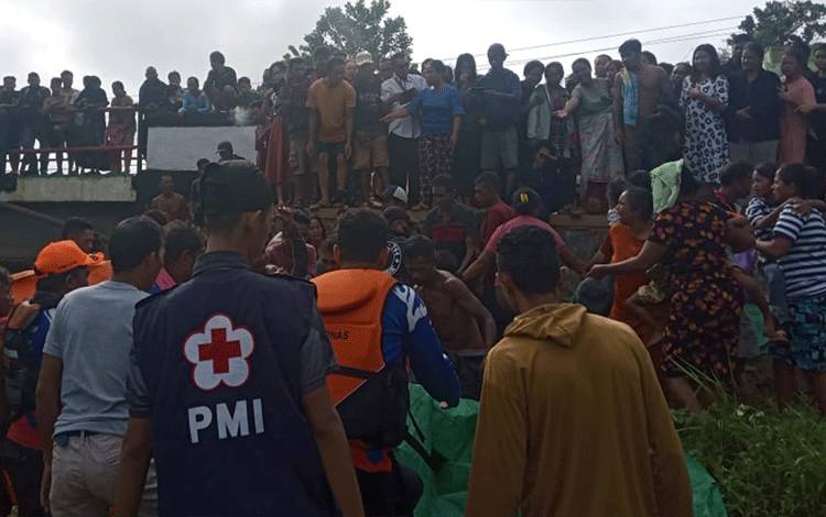 Anak SD Tenggelam di Sungai Dusun Bantilan Cempaga Hulu Akhirnya Ditemukan