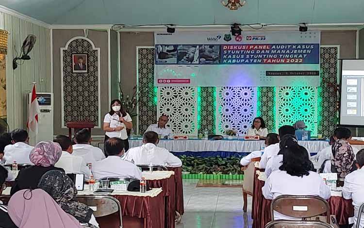 Diskusi Panel Audit dan Manajemen Kasus Stunting Digelar di Kapuas