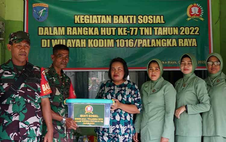 Kodim 1016 Lakukan Anjangsana Peringati HUT TNI?