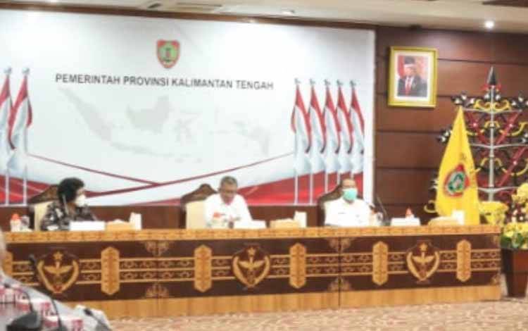 Pemprov Kalteng Rakor Capaian MCP